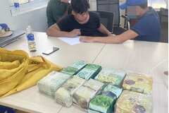 Bắt nhóm đối tượng vận chuyển trái phép 9kg ma túy vào Đà Nẵng tiêu thụ