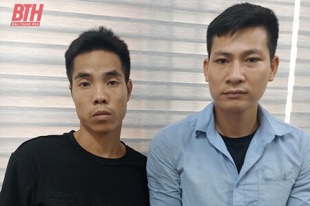 Bắt 2 đối tượng thực hiện nhiều vụ trộm cắp tại các siêu thị ở Thanh Hoá
