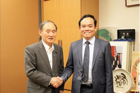 Phó Thủ tướng Chính phủ Trần Lưu Quang thăm và làm việc tại Nhật Bản