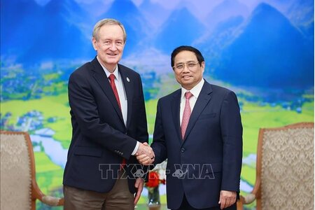 Thủ tướng Phạm Minh Chính tiếp đoàn Nghị sỹ Hoa Kỳ