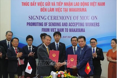 Việt Nam - Nhật Bản thúc đẩy hợp tác về lao động, việc làm