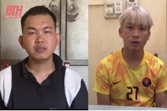 Thanh Hoá: Bắt 2 đối tượng đột nhập vào cửa hàng thời trang để trộm cắp tài sản