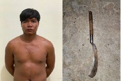 Bắt đối tượng dùng dao chém vợ tử vong