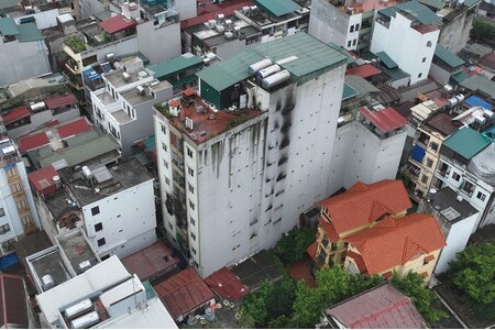 Tiếp tục điều tra trách nhiệm trong vụ cháy chung cư mini tại Khương Hạ