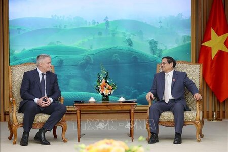 Thủ tướng Phạm Minh Chính tiếp Tổng thư ký OECD