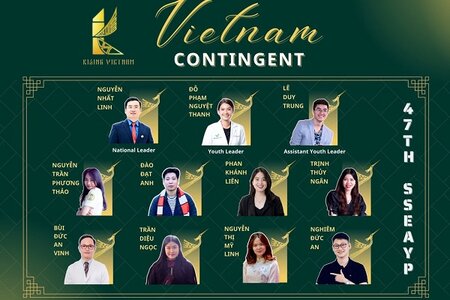10 đại biểu thanh niên Việt Nam tham gia SSEAYP 2023 gồm những ai?