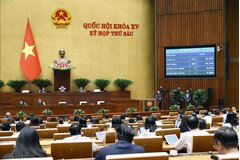 Ngày 28/11, Quốc hội biểu quyết thông qua hai luật và một nghị quyết