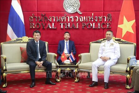 Việt Nam và Thái Lan thúc đẩy hợp tác đấu tranh phòng, chống tội phạm