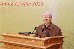 Phát biểu của Tổng Bí thư tại Hội nghị Đảng ủy Công an Trung ương