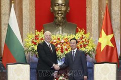 Chủ tịch nước Võ Văn Thưởng tiếp Chủ tịch Quốc hội Bulgaria