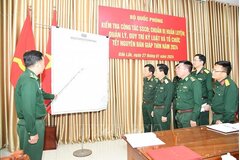 Bộ Quốc phòng kiểm tra công tác sẵn sàng chiến đấu ở Đắk Lắk