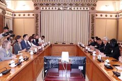 Lãnh đạo Thành phố Hồ Chí Minh tiếp Đoàn Nghị sỹ Hoa Kỳ