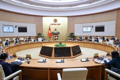Thủ tướng Chính phủ chủ trì phiên họp Chính phủ chuyên đề xây dựng pháp luật tháng 1/2024