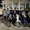 Bắt giữ nhóm thanh niên tụ tập cổ vũ đua xe trái phép ở An Giang