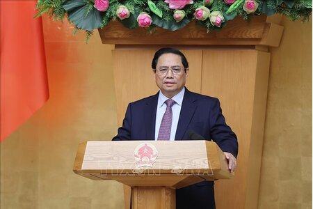 Thủ tướng chủ trì Phiên họp Chính phủ chuyên đề về xây dựng pháp luật tháng 2/2024