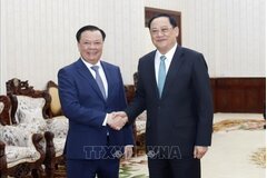 Tăng cường hợp tác giữa Thủ đô Hà Nội và Thủ đô Viêng Chăn (Lào)