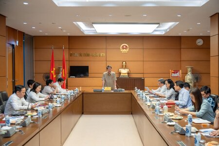 Phó Chủ tịch Quốc hội Nguyễn Đức Hải chủ trì cuộc họp Đoàn giám sát về chính sách tài khóa, tiền tệ