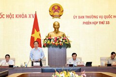 Phiên họp 33 của Ủy ban Thường vụ Quốc hội: Xem xét nhiều nội dung kinh tế - xã hội quan trọng