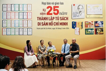 25 năm Tủ sách Di sản Hồ Chí Minh -  từ hiểu đến làm theo Bác