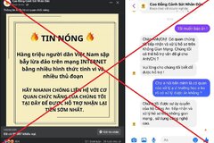 Cảnh báo facebook giả mạo Cao đẳng Cảnh sát nhân dân hỗ trợ lấy lại tiền lừa đảo