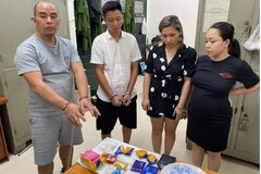 Bắt quả tang thai phụ 8 tháng đang sử dụng ma túy ở Hà Nội