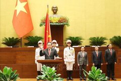 Ông Trần Thanh Mẫn trúng cử Chủ tịch Quốc hội khóa XV với tỷ lệ tán thành tuyệt đối