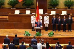 Điện và thư chúc mừng đồng chí Tô Lâm được bầu giữ chức Chủ tịch nước Cộng hòa xã hội chủ nghĩa Việt Nam