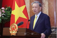 Chủ tịch nước Tô Lâm gặp gỡ cán bộ Văn phòng Chủ tịch nước