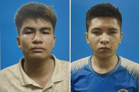 Bắt 2 đối tượng đánh người trọng thương rồi cướp tài sản ở Hà Nội