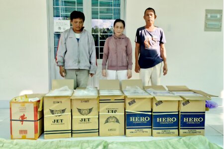 Tây Ninh: Triệt phá đường dây buôn thuốc lá lậu lớn