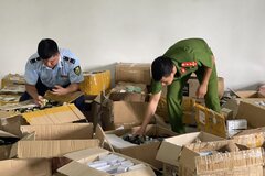 Tạm giữ hơn 2.000 mỹ phẩm nhập lậu rao bán trên Facebook
