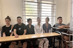 Tạm giữ nhóm đối tượng tổ chức sử dụng trái phép chất ma túy tại phòng trọ