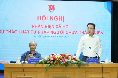 Góp ý hoàn thiện dự thảo Luật Tư pháp người chưa thành niên