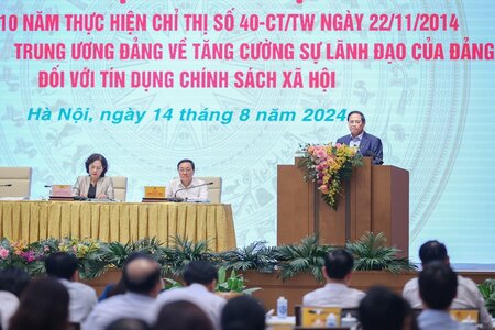 Thủ tướng chủ trì Hội nghị tổng kết 10 năm thực hiện Chỉ thị của Ban Bí thư về tín dụng chính sách xã hội