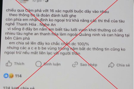 Triệu tập người đăng tin sai sự thật về tình hình thiệt hại do bão số 3 trên mạng xã hội