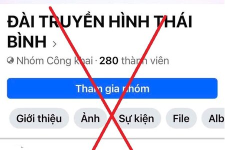 Xử lý đối tượng lập nhóm facebook giả mạo Đài Phát thanh và Truyền hình Thái Bình