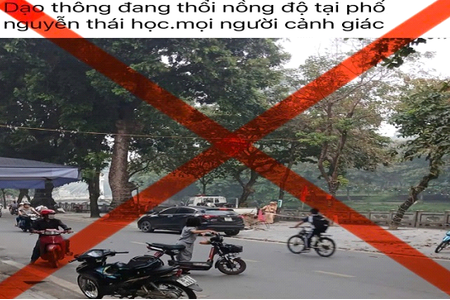 Nam thanh niên bị xử phạt 7,5 triệu đồng vì 'báo chốt' CSGT