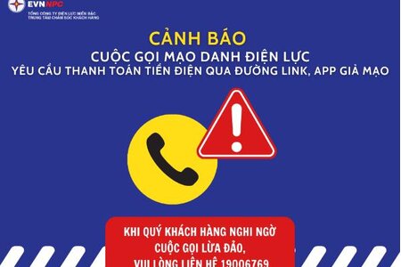 Cảnh giác trước những cuộc gọi giả danh nhân viên điện lực để lừa đảo