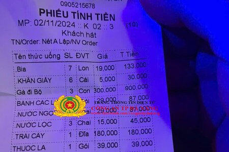 Phát hiện món lạ 'gà đi bộ' trong quán karaoke ở Đà Nẵng