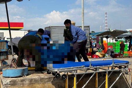 Phát hiện thi thể tài công nổi lên ở cảng Phan Thiết