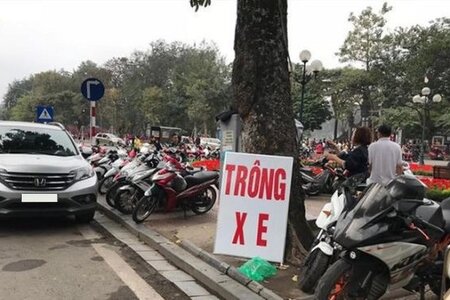 Tự ý lập bãi giữ xe ngày Tết bị xử phạt như thế nào?