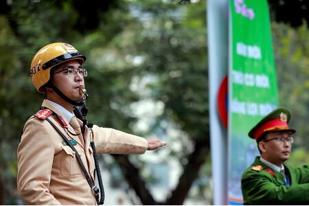 Hà Nội: Tăng cường các giải pháp phòng ngừa tai nạn giao thông từ ngày đầu năm mới