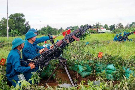 Kế hoạch triển khai thi hành Luật Phòng không nhân dân