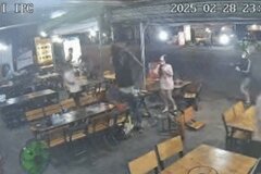Truy xét các đối tượng cầm hung khí xông vào quán nhậu chém người ở TP.HCM