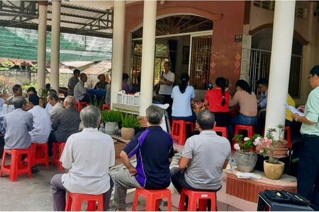 Hội Luật gia Cao Lãnh lồng ghép tình huống thực tiễn vào nội dung tuyên truyền giúp người dân dễ dàng tiếp cận, áp dụng