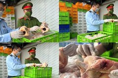 Phát hiện 20 tấn thực phẩm không rõ nguồn gốc ở Hà Nội