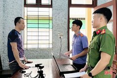 Bắt tạm giam đối tượng mua bán ma túy ở Hà Tĩnh