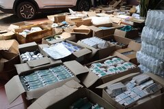 Triệt phá cơ sở sản xuất, buôn bán mỹ phẩm giả ở Bắc Giang