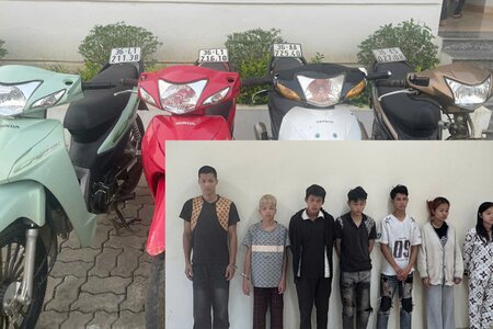 Bắt nhóm đối tượng liên tiếp gây ra 4 vụ trộm cắp tài sản ở Thanh Hóa