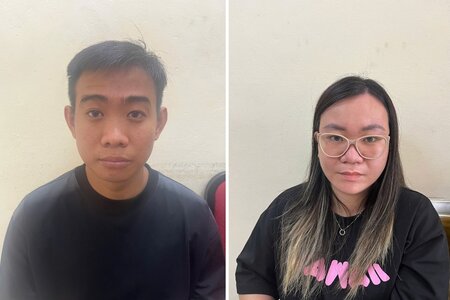 Bắt giữ 2 đối tượng trộm cắp tài sản trong hầm gửi xe trung tâm thương mại ở Hà Nội